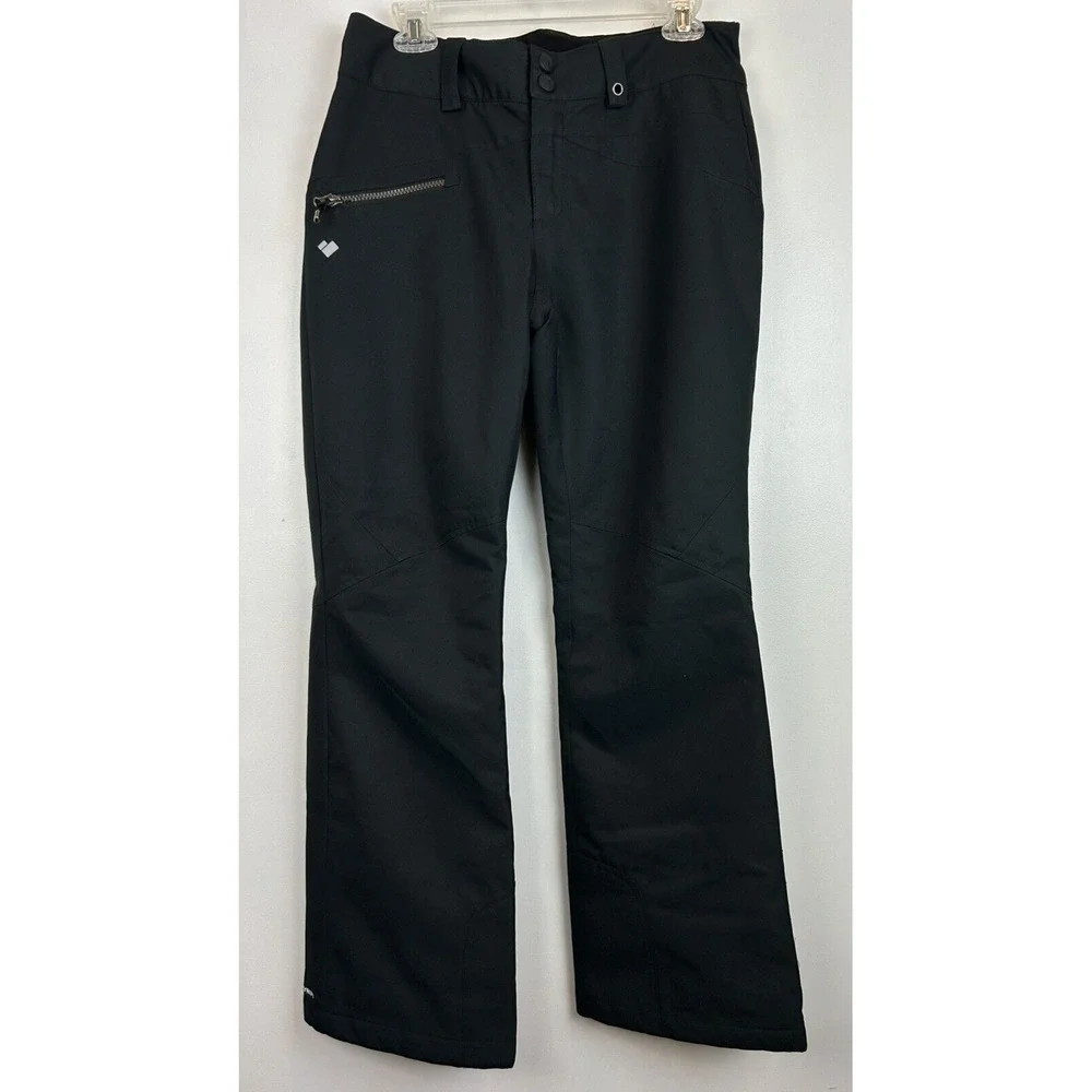 Obermeyer Pants Womens 6 Thermore Insulated Black Ski Snow 15017 Winter Read